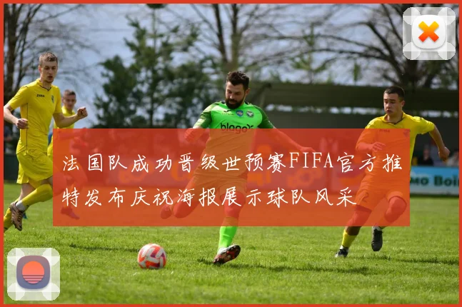 法国队成功晋级世预赛FIFA官方推特发布庆祝海报展示球队风采